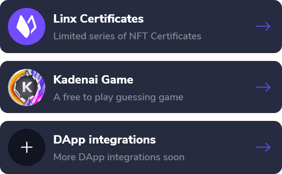 Dapp Integrations